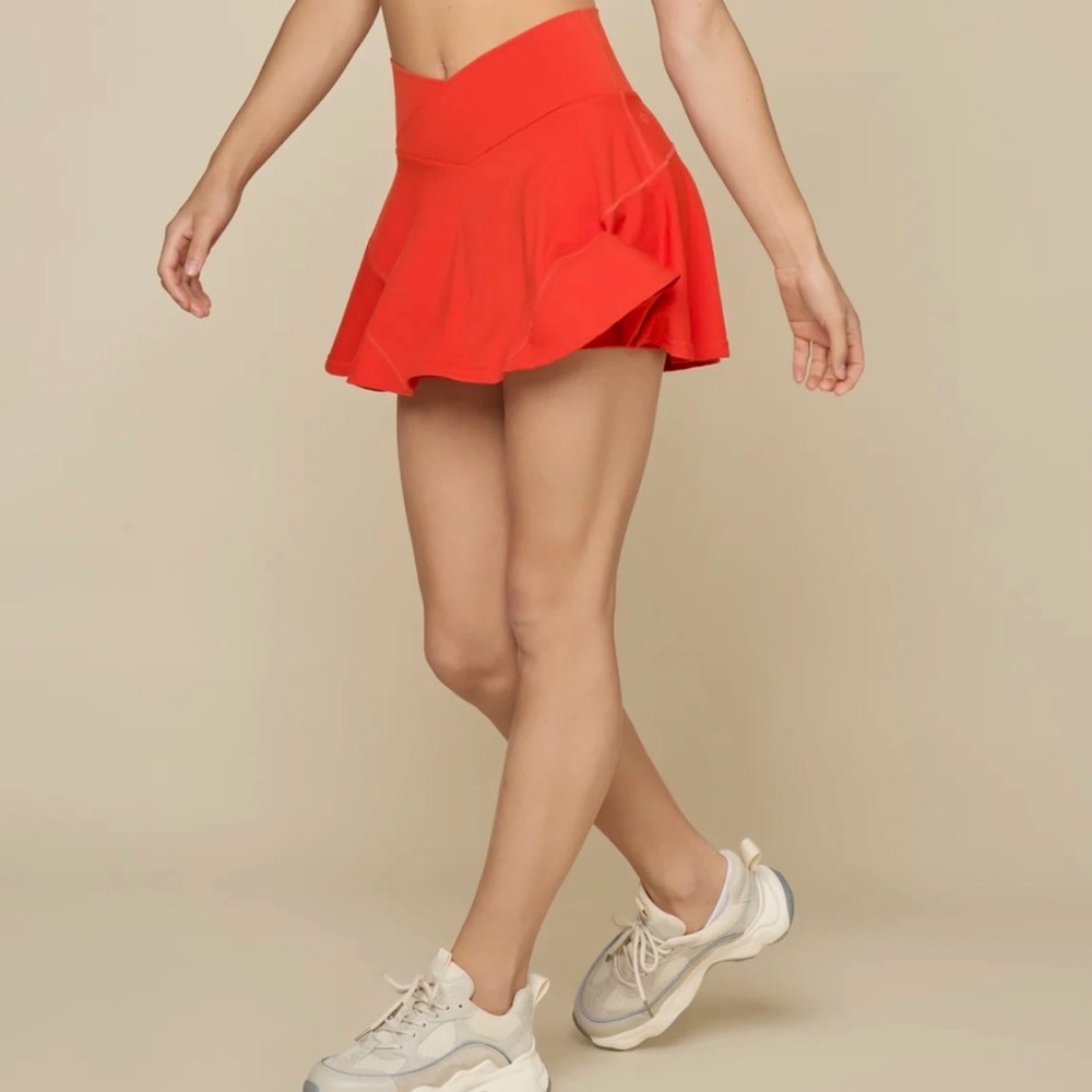 POPFLEX Cayenne Hourglass Twirl Skort